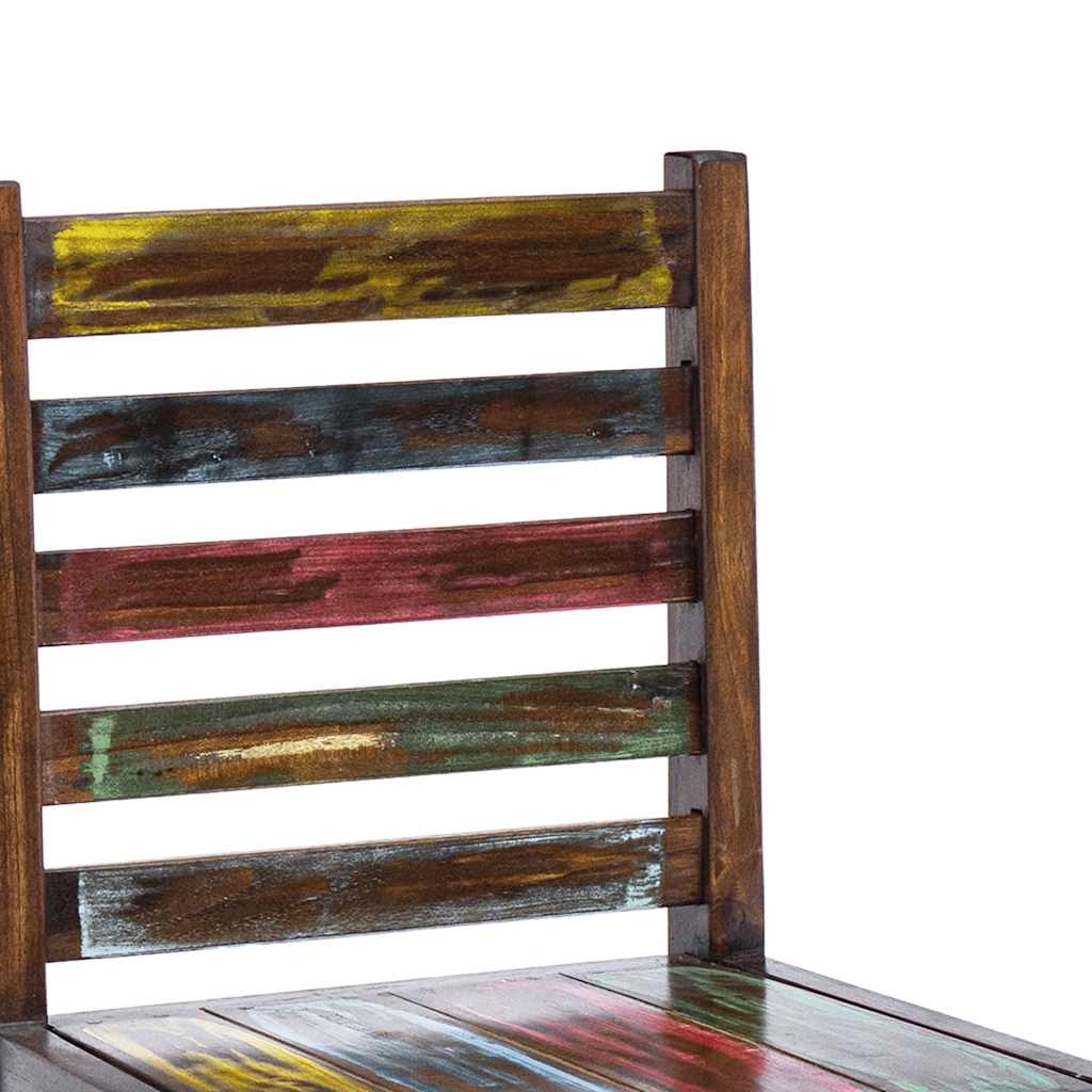 Eetkamerstoelen 2 st massief gerecycled hout is nu te koop bij PeponiXL, paradijselijk wonen!