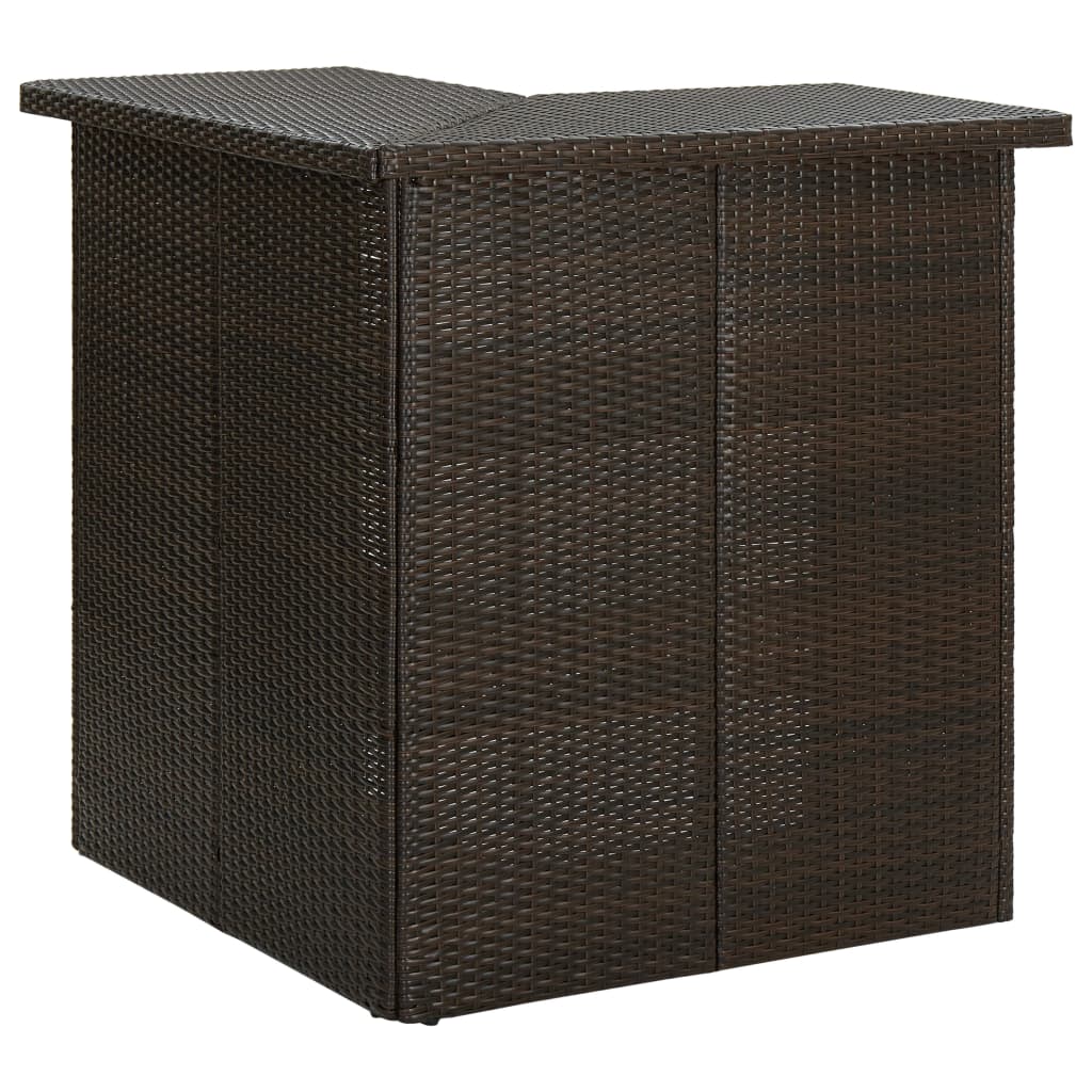 16-delige Tuinbarset met kussens poly rattan bruin is nu te koop bij PeponiXL, paradijselijk wonen!