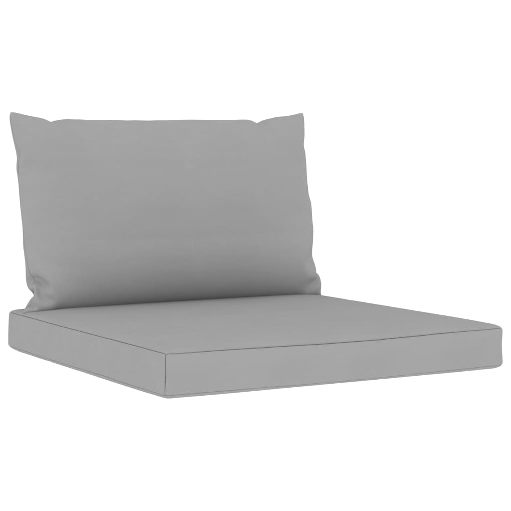 Tuinbank 3-zits met grijze kussens is nu te koop bij PeponiXL, paradijselijk wonen!