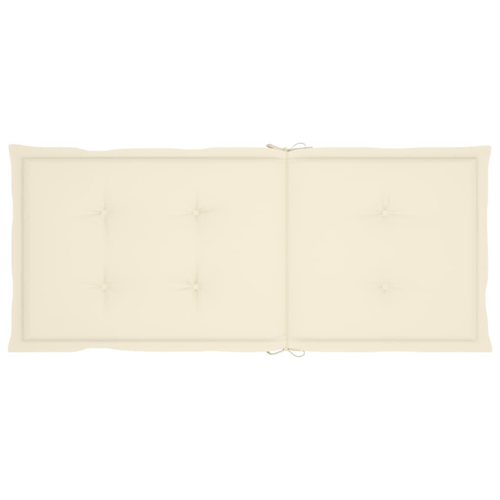 Tuinstoelen 4 st verstelbaar met kussens massief acaciahout is nu te koop bij PeponiXL, paradijselijk wonen!