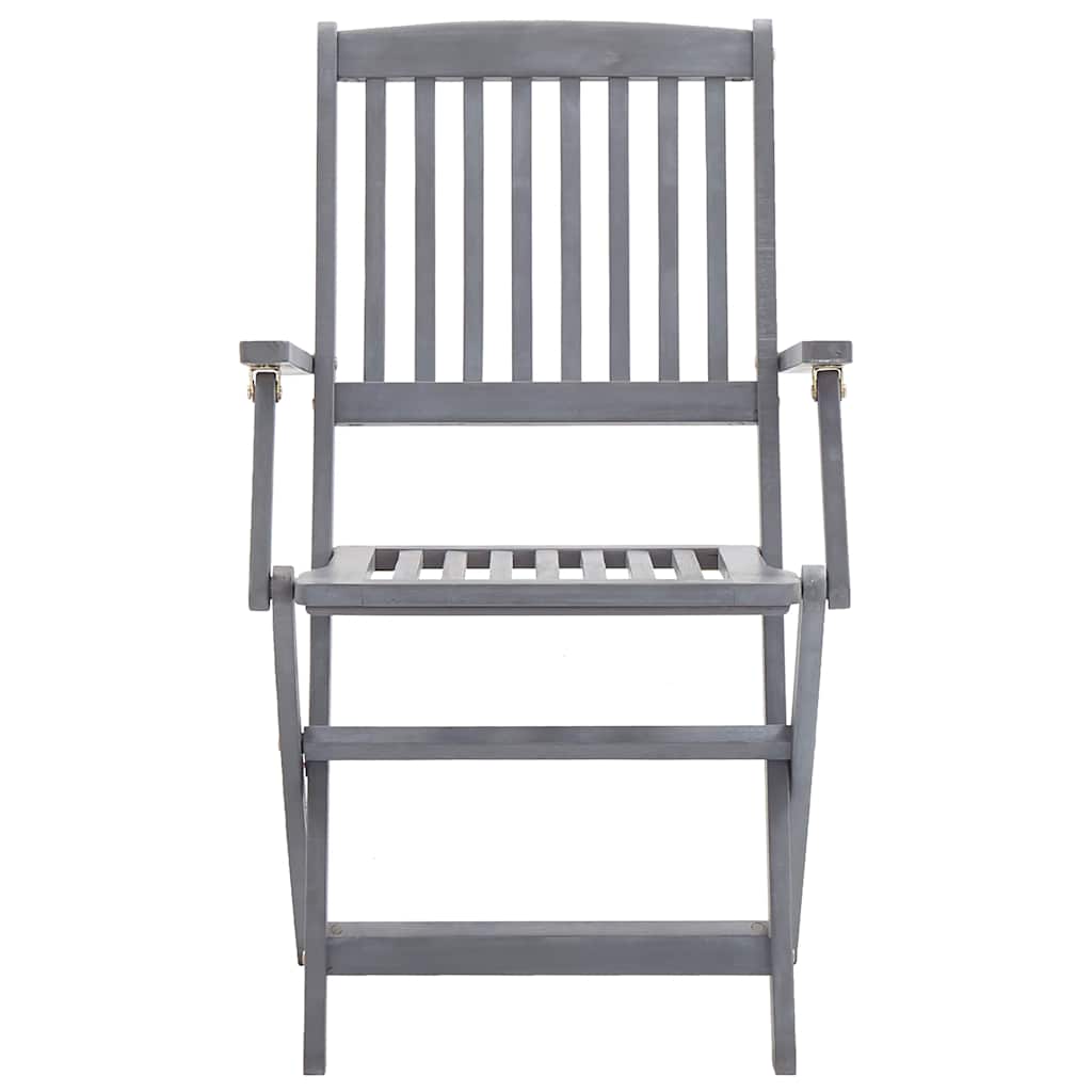 Tuinstoelen 6 st inklapbaar met kussens massief acaciahout is nu te koop bij PeponiXL, paradijselijk wonen!