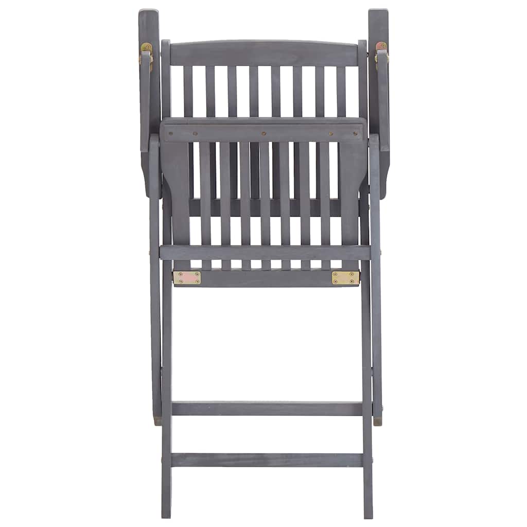 Tuinstoelen 6 st inklapbaar met kussens massief acaciahout is nu te koop bij PeponiXL, paradijselijk wonen!