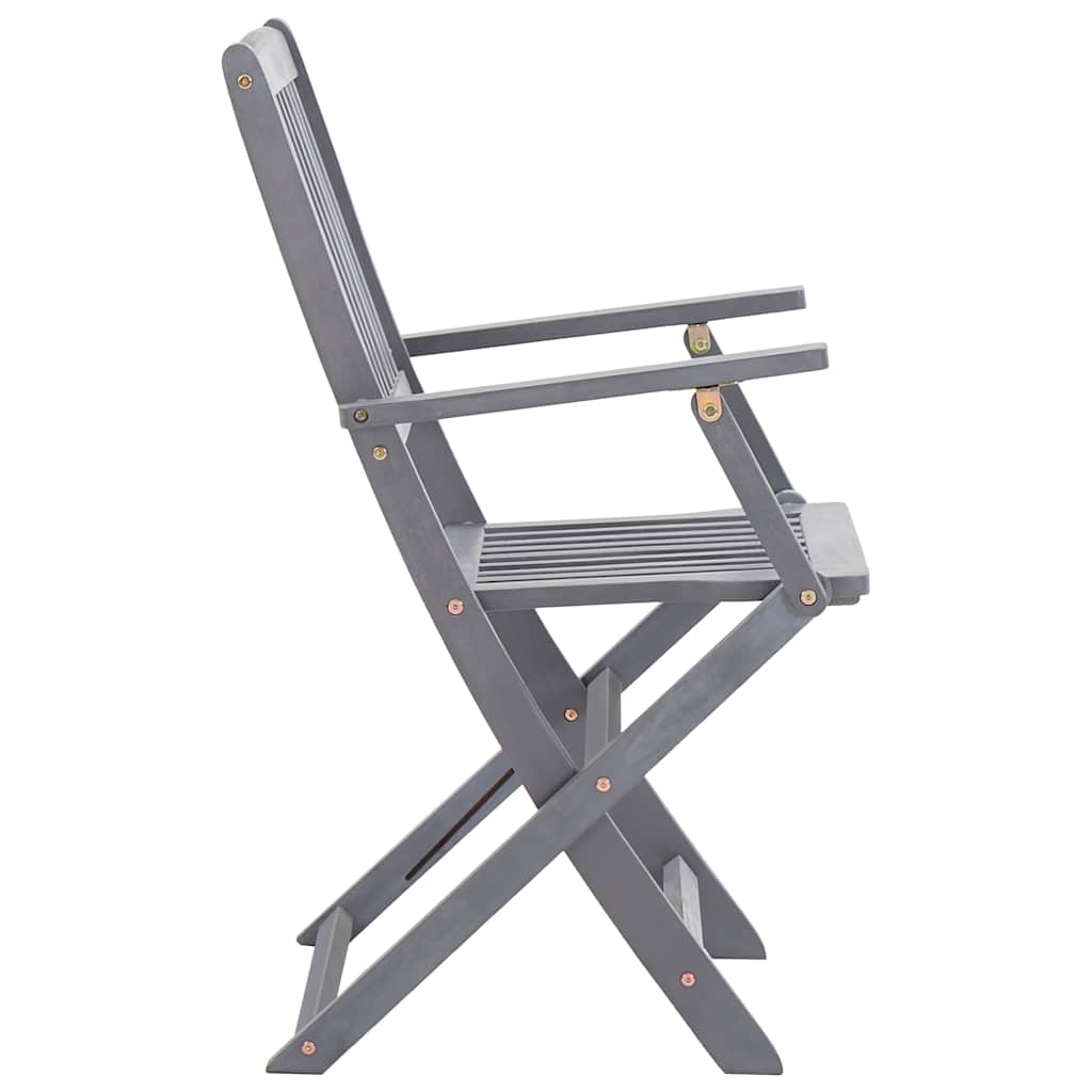 Tuinstoelen 6 st inklapbaar met kussens massief acaciahout is nu te koop bij PeponiXL, paradijselijk wonen!