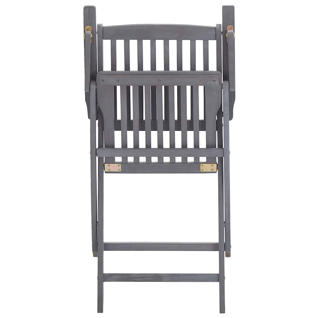 Tuinstoelen 6 st inklapbaar met kussens massief acaciahout is nu te koop bij PeponiXL, paradijselijk wonen!