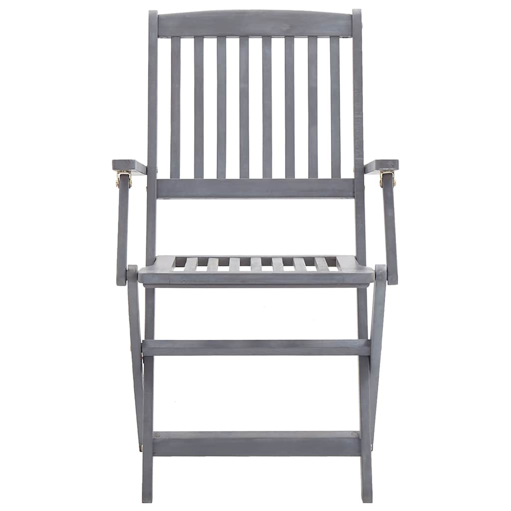 Tuinstoelen 6 st inklapbaar met kussens massief acaciahout is nu te koop bij PeponiXL, paradijselijk wonen!