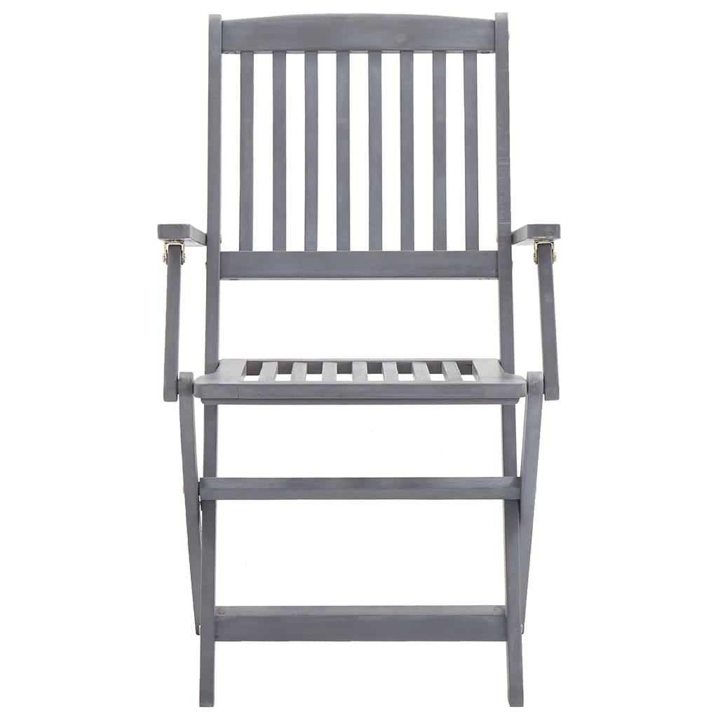 Tuinstoelen 6 st inklapbaar met kussens massief acaciahout is nu te koop bij PeponiXL, paradijselijk wonen!