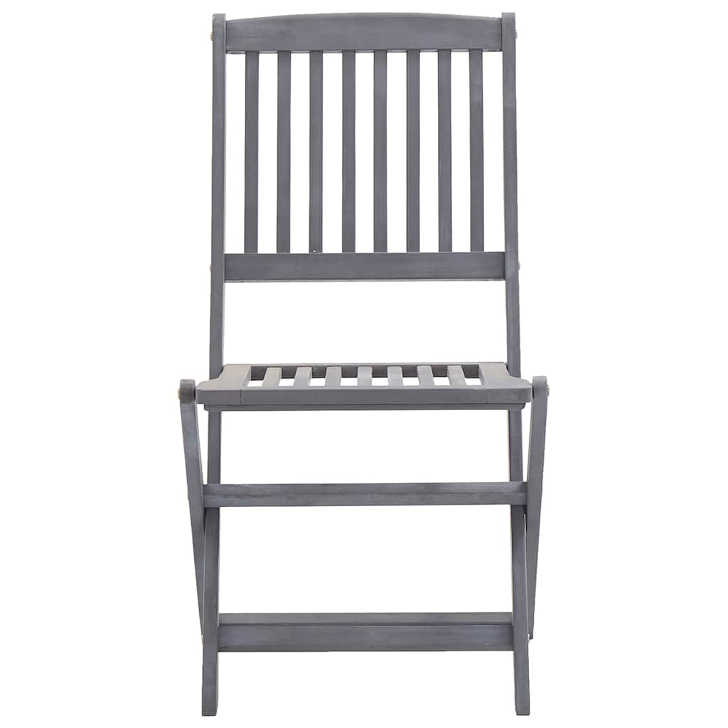 Tuinstoelen 6 st inklapbaar met kussens massief acaciahout is nu te koop bij PeponiXL, paradijselijk wonen!