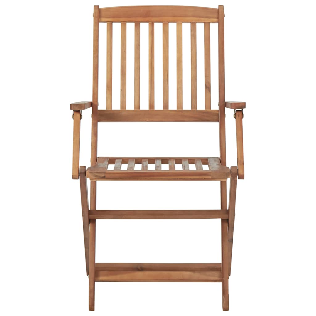 Tuinstoelen 6 st inklapbaar massief acaciahout is nu te koop bij PeponiXL, paradijselijk wonen!