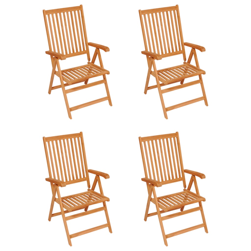 Tuinstoelen 4 st met taupe kussens massief teakhout is nu te koop bij PeponiXL, paradijselijk wonen!