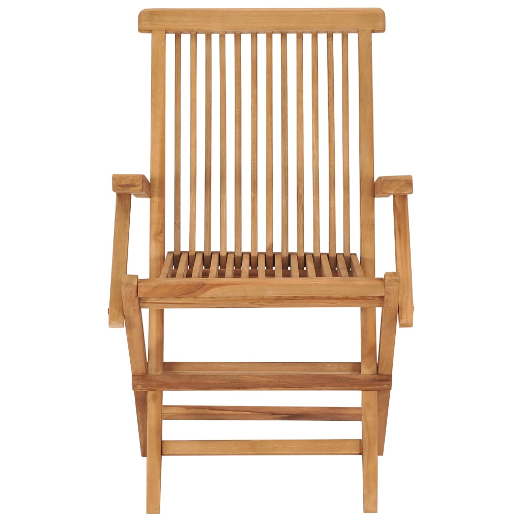 Tuinstoelen 4 st met beige kussens massief teakhout is nu te koop bij PeponiXL, paradijselijk wonen!