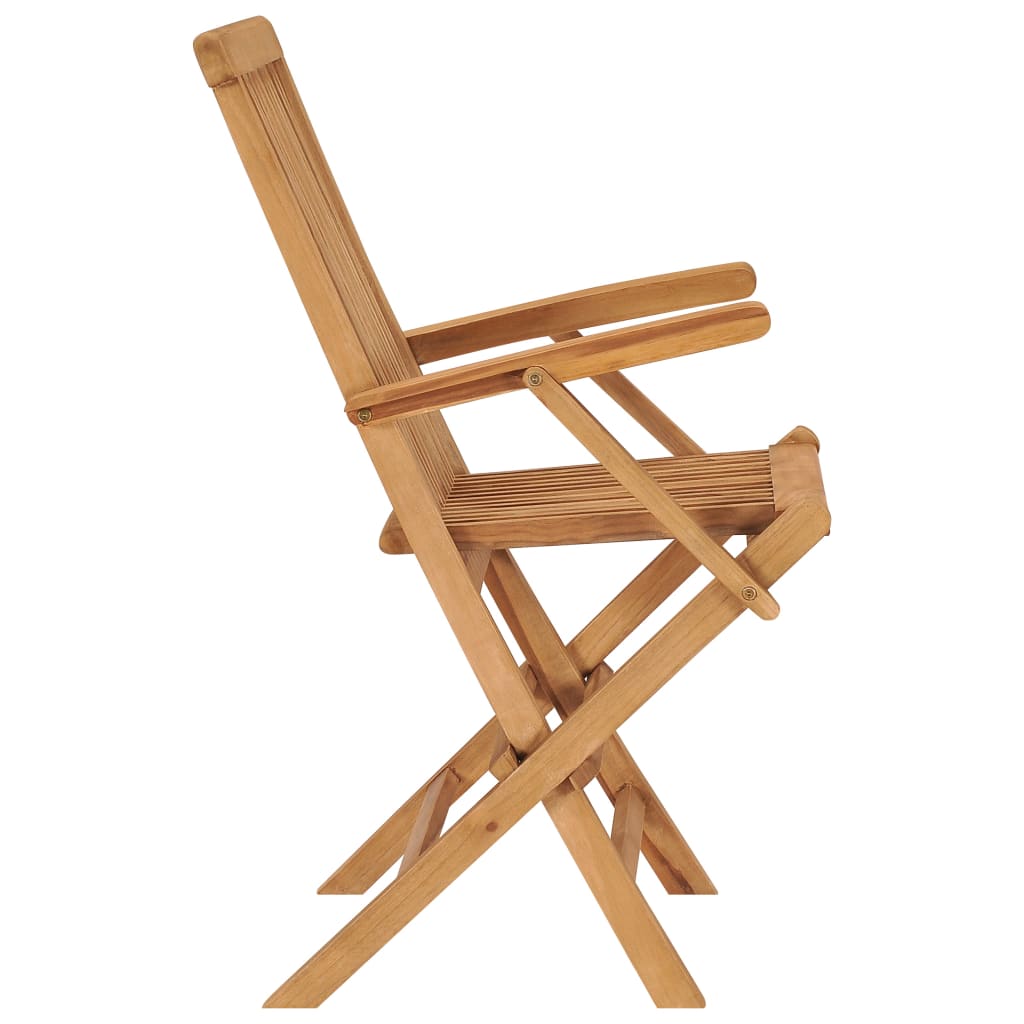 Tuinstoelen 4 st met lichtblauwe kussens massief teakhout is nu te koop bij PeponiXL, paradijselijk wonen!