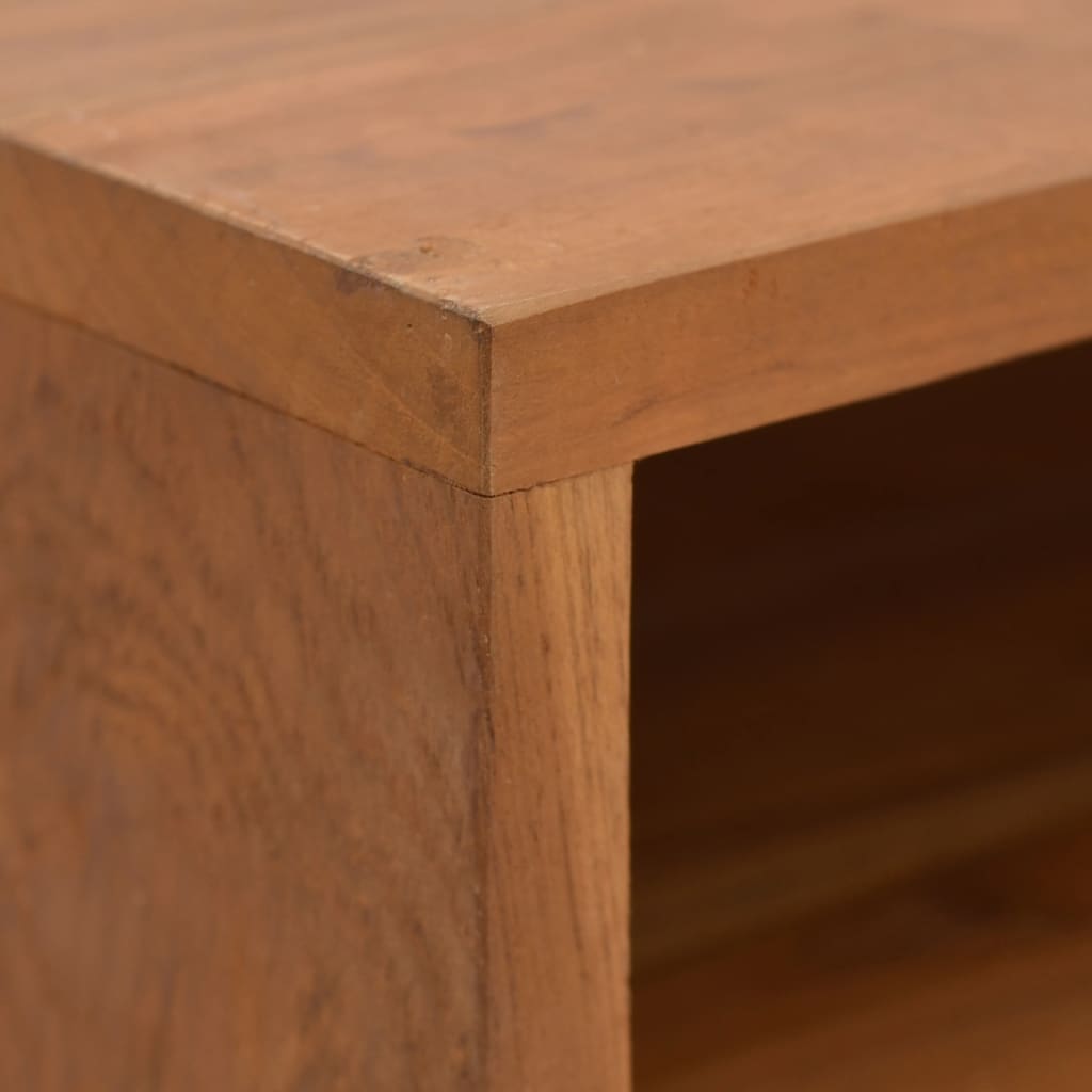Tv-meubel 110x30x40 cm massief teakhout is nu te koop bij PeponiXL, paradijselijk wonen!