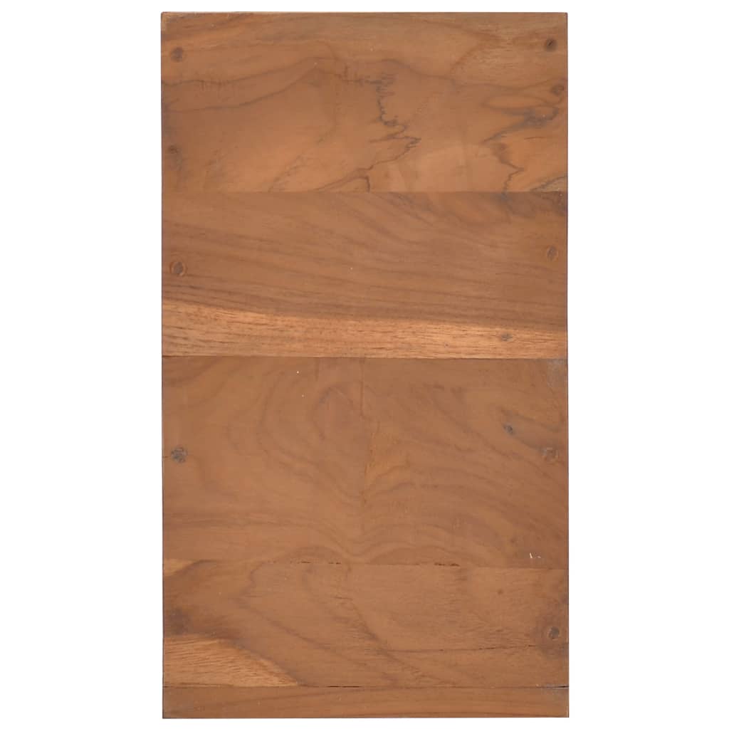 Nachtkastje 20x35x50 cm massief teakhout is nu te koop bij PeponiXL, paradijselijk wonen!