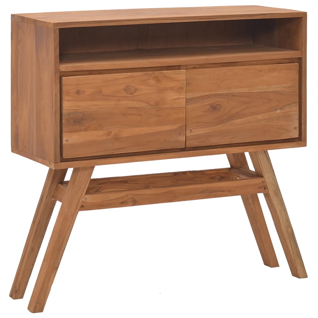 Wandtafel 80x30x80 cm massief teakhout is nu te koop bij PeponiXL, paradijselijk wonen!