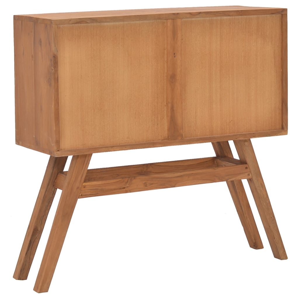 Wandtafel 80x30x80 cm massief teakhout is nu te koop bij PeponiXL, paradijselijk wonen!