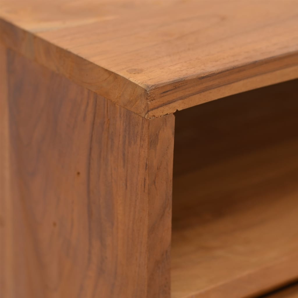 Wandtafel 80x30x80 cm massief teakhout is nu te koop bij PeponiXL, paradijselijk wonen!