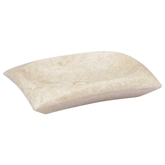 Gootsteen 50x35x10 cm marmer crèmekleurig is nu te koop bij PeponiXL, paradijselijk wonen!
