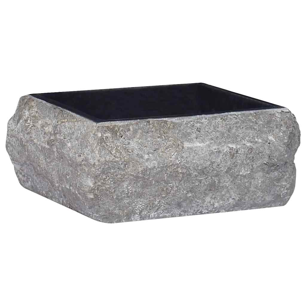 Gootsteen 30x30x13 cm marmer zwart is nu te koop bij PeponiXL, paradijselijk wonen!