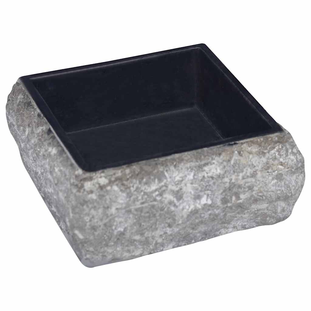 Gootsteen 30x30x13 cm marmer zwart is nu te koop bij PeponiXL, paradijselijk wonen!