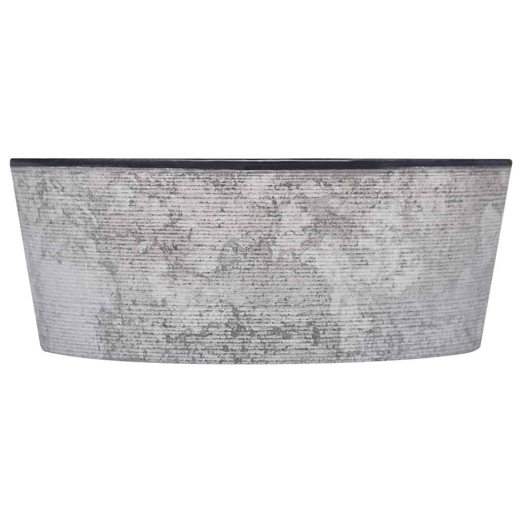 Gootsteen Ø40x15 cm marmer zwart is nu te koop bij PeponiXL, paradijselijk wonen!