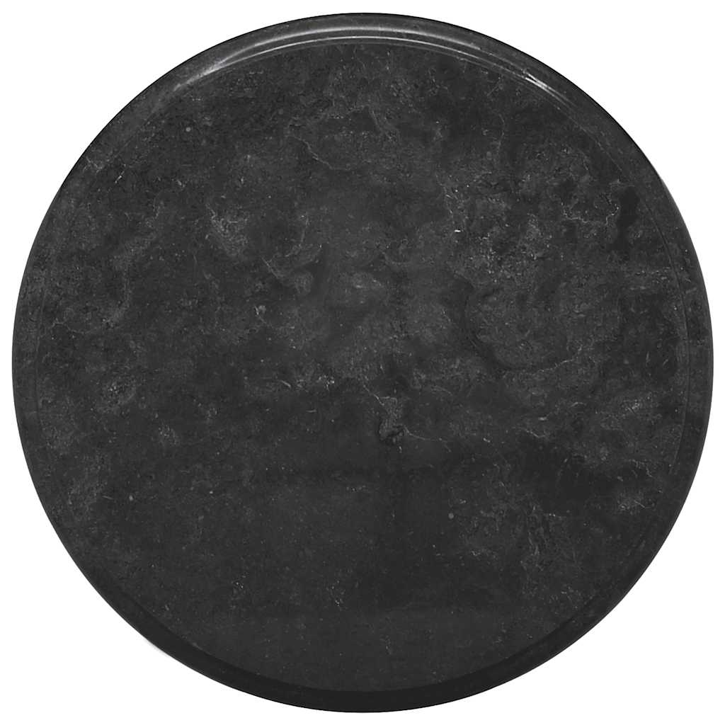 Tafelblad Ø40x2,5 cm marmer zwart is nu te koop bij PeponiXL, paradijselijk wonen!