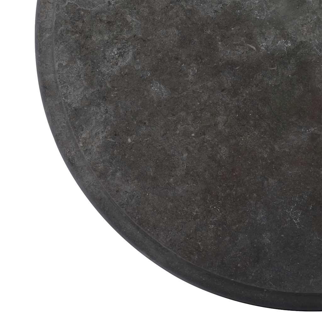 Tafelblad Ø40x2,5 cm marmer zwart is nu te koop bij PeponiXL, paradijselijk wonen!