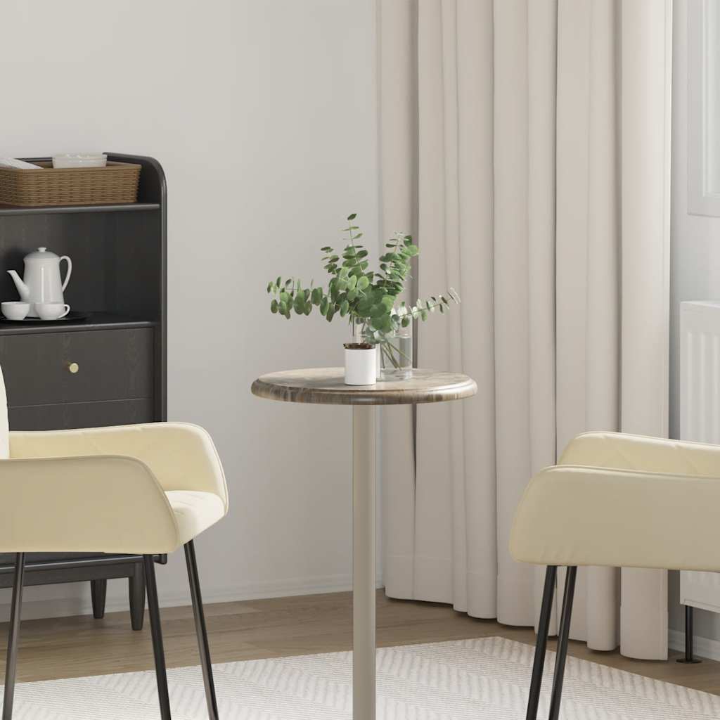 Tafelblad Ø40x2,5 cm marmer grijs is nu te koop bij PeponiXL, paradijselijk wonen!