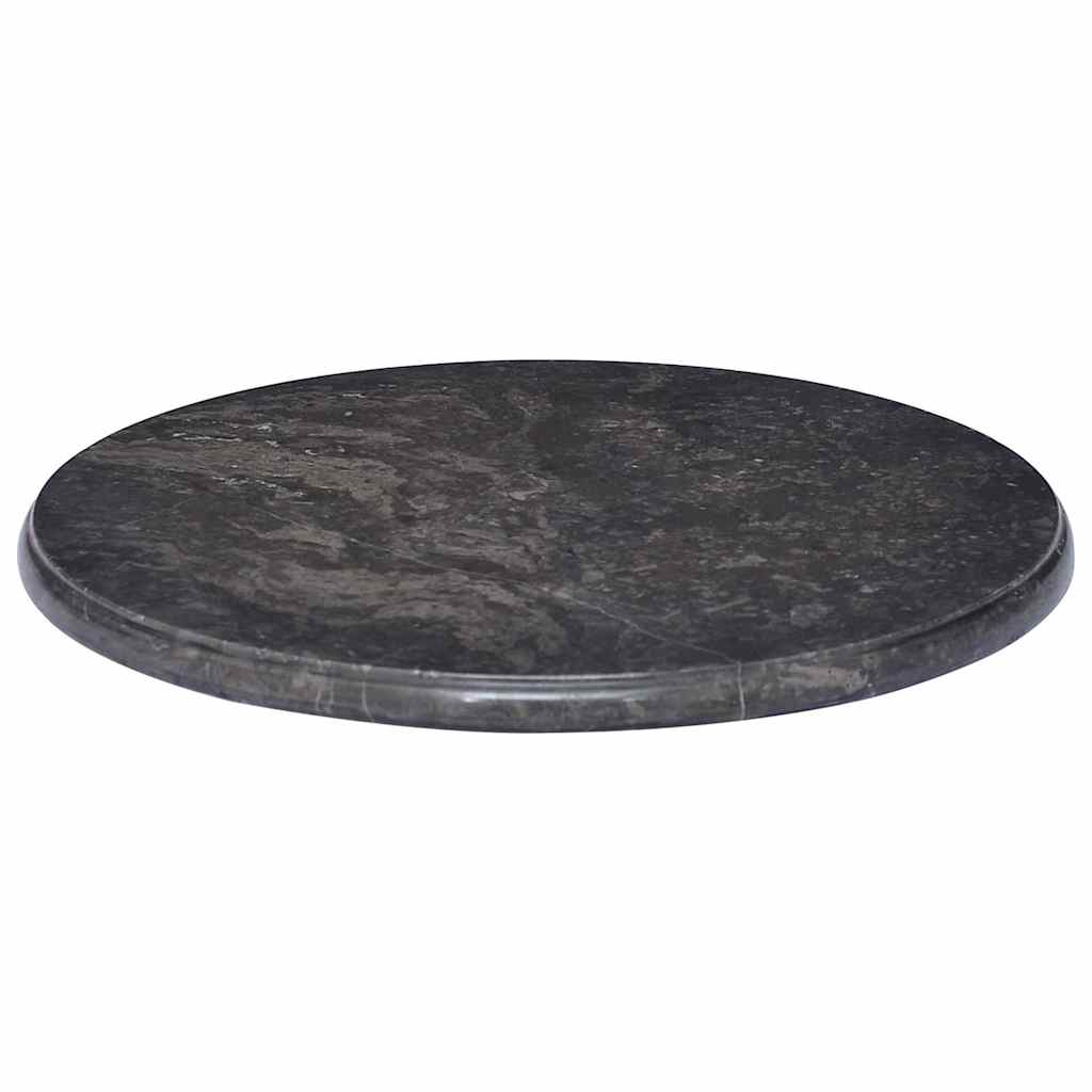 Tafelblad Ø50x2,5 cm marmer zwart is nu te koop bij PeponiXL, paradijselijk wonen!