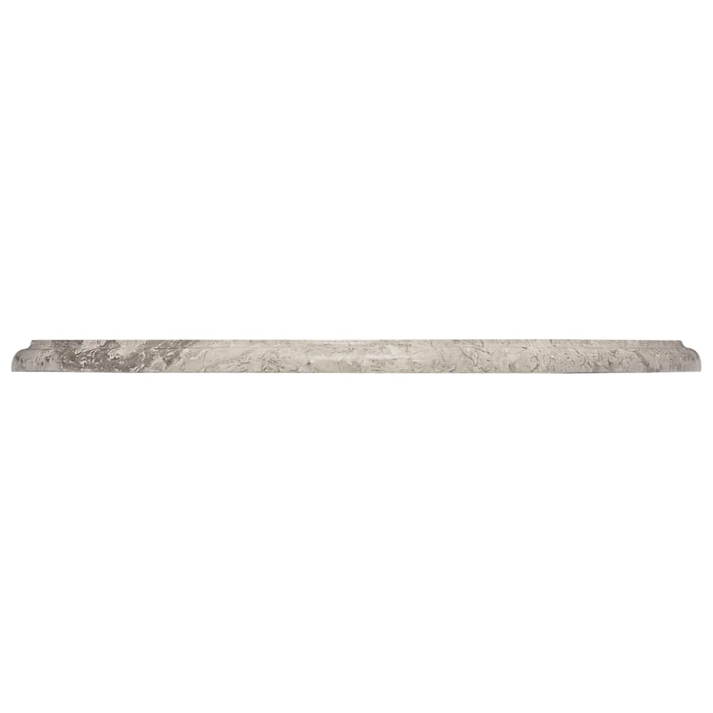 Tafelblad Ø50x2,5 cm marmer grijs is nu te koop bij PeponiXL, paradijselijk wonen!