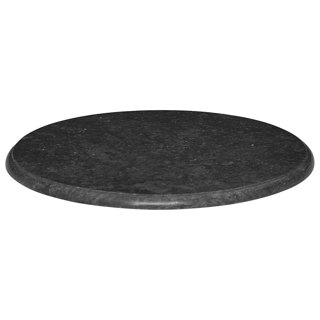 Tafelblad Ø60x2,5 cm marmer zwart is nu te koop bij PeponiXL, paradijselijk wonen!