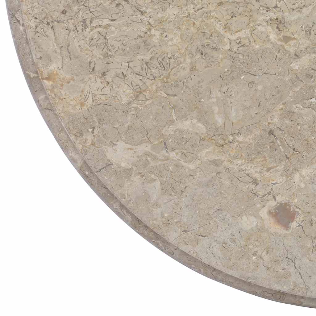 Tafelblad Ø60x2,5 cm marmer grijs is nu te koop bij PeponiXL, paradijselijk wonen!