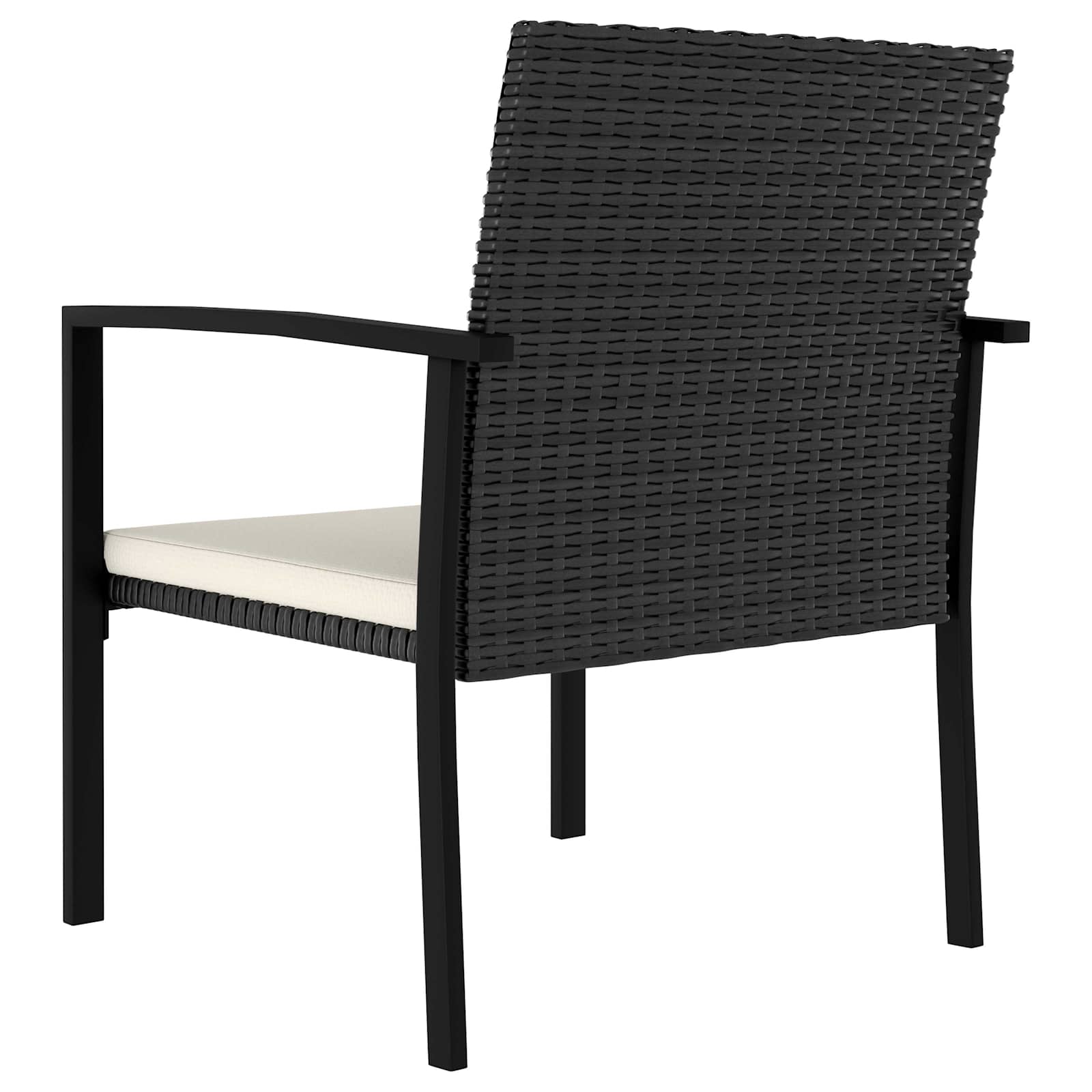 5-delige Tuinset poly rattan zwart is nu te koop bij PeponiXL, paradijselijk wonen!
