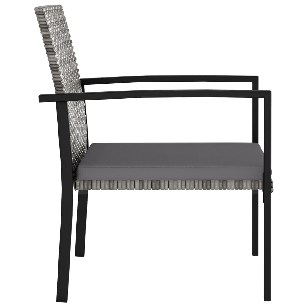 5-delige Tuinset poly rattan grijs is nu te koop bij PeponiXL, paradijselijk wonen!