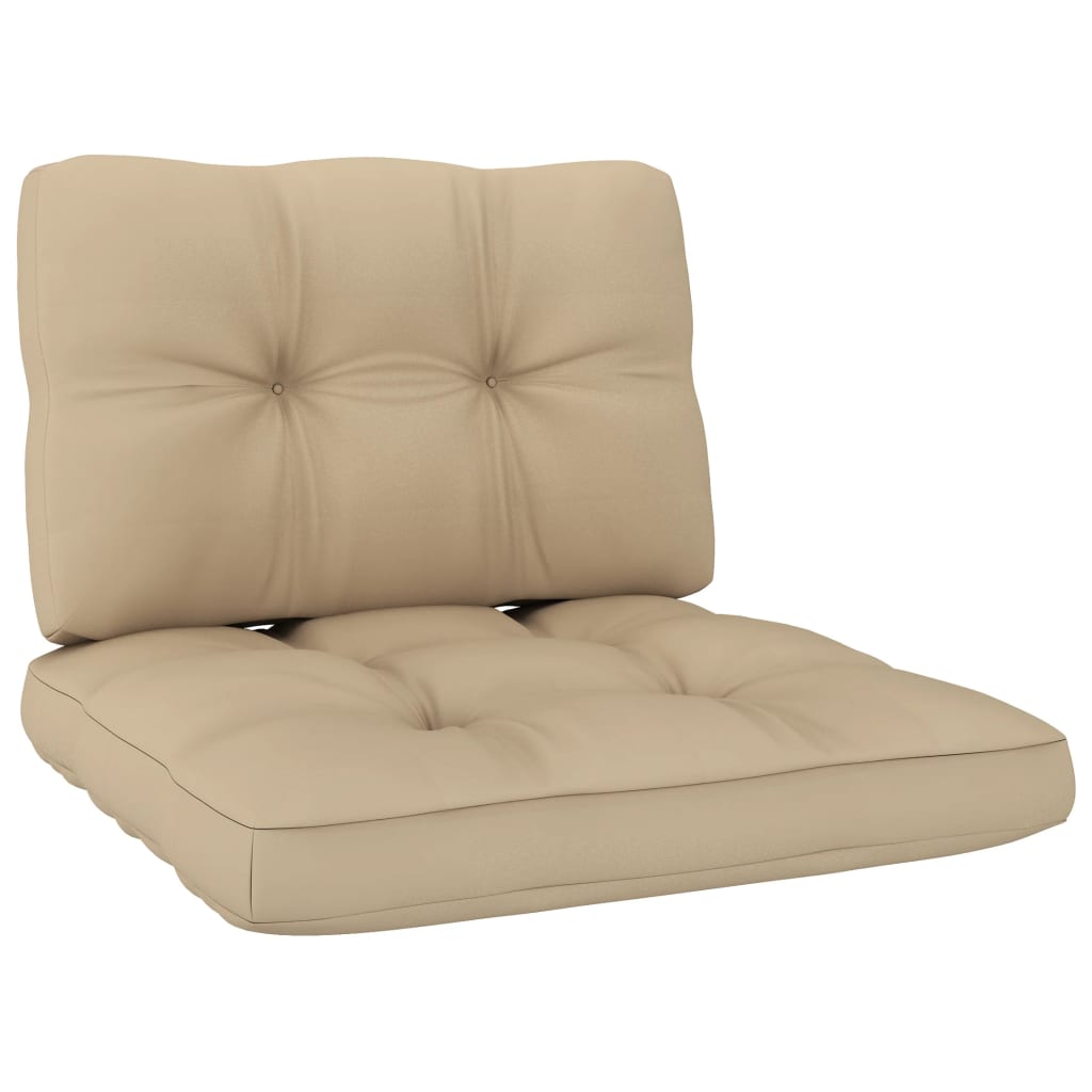 Tuinstoel met beige kussens geïmpregneerd grenenhout is nu te koop bij PeponiXL, paradijselijk wonen!