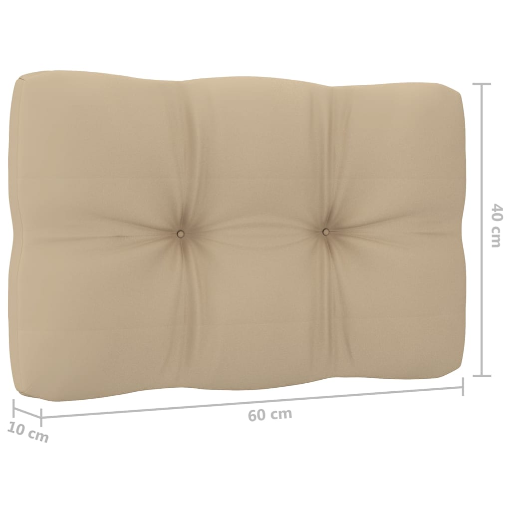 Tuinstoel met beige kussens geïmpregneerd grenenhout is nu te koop bij PeponiXL, paradijselijk wonen!