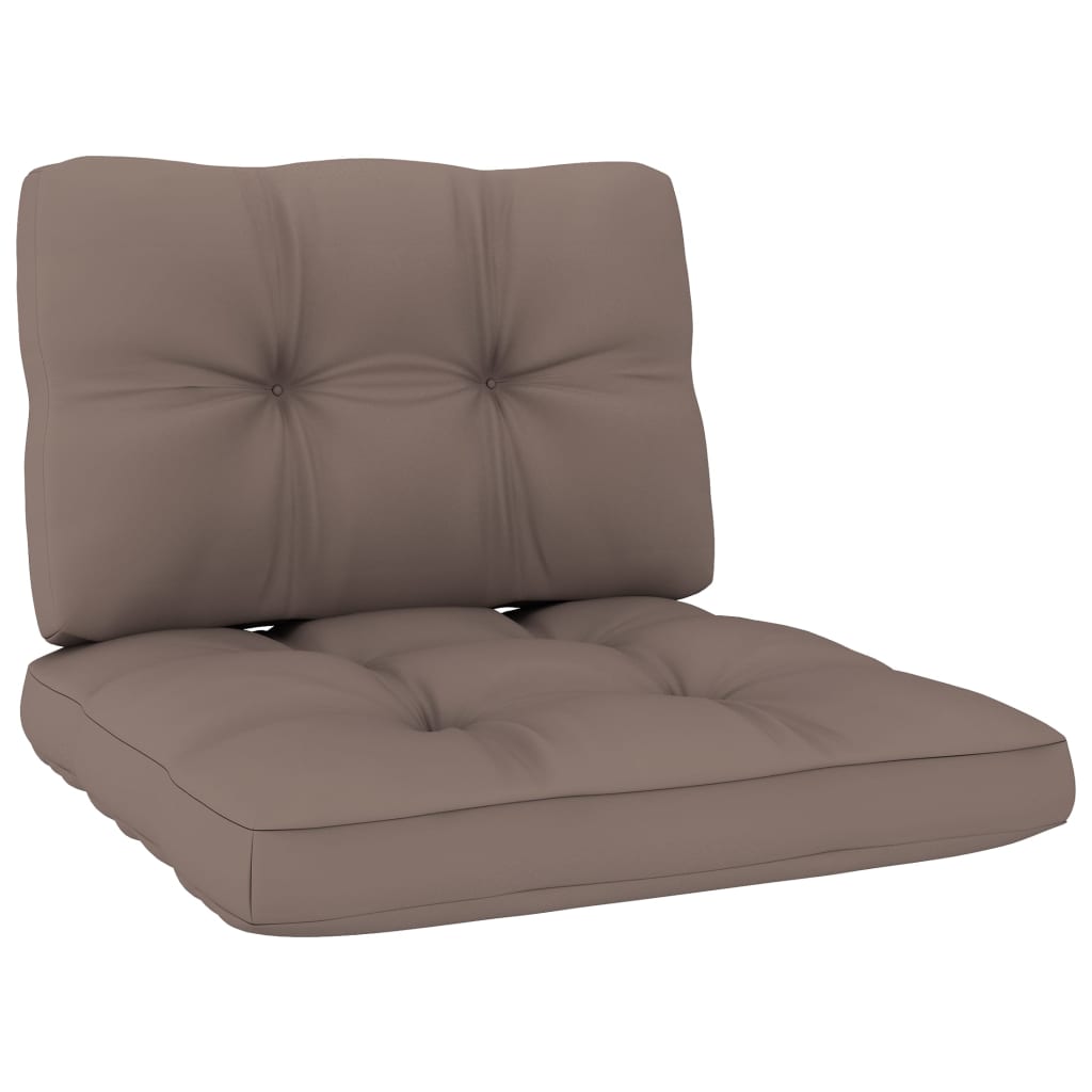 Tuinstoel met taupe kussens geïmpregneerd grenenhout is nu te koop bij PeponiXL, paradijselijk wonen!