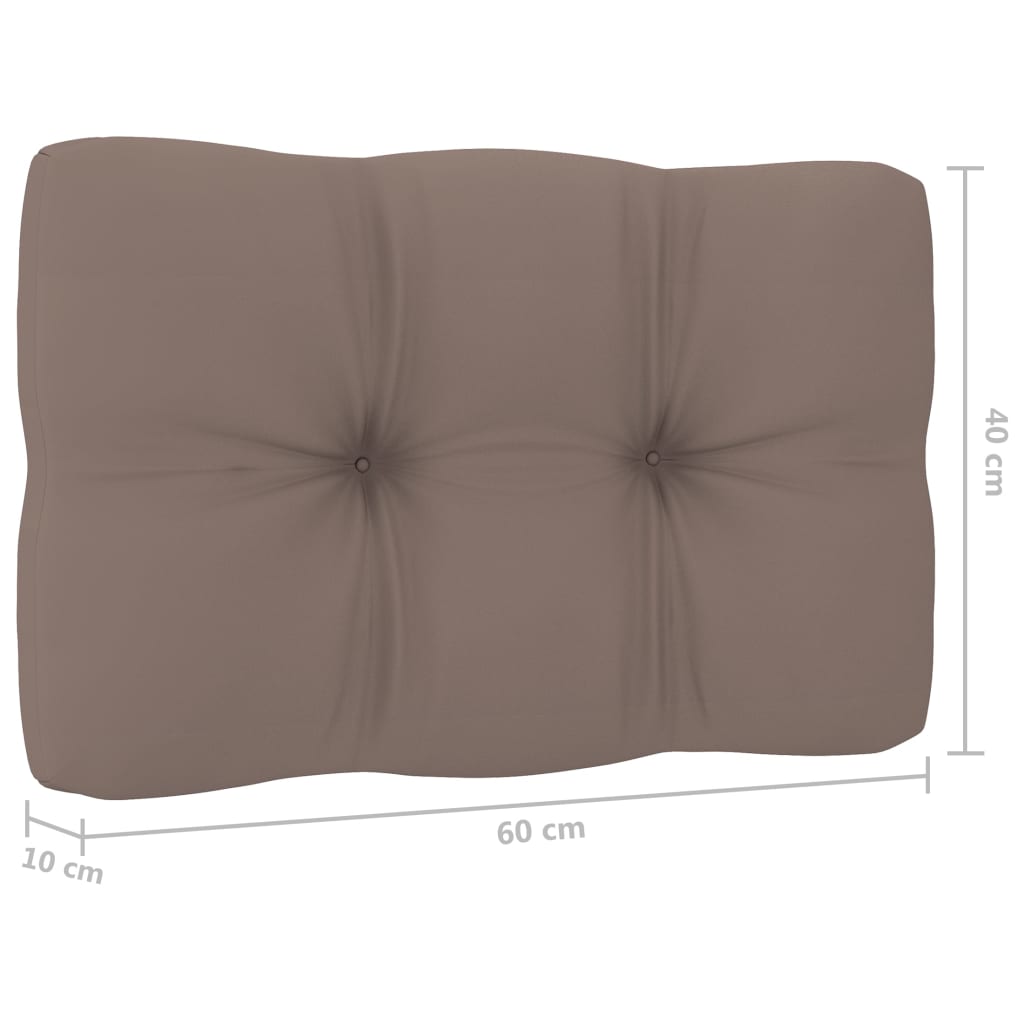 Tuinstoel met taupe kussens geïmpregneerd grenenhout is nu te koop bij PeponiXL, paradijselijk wonen!