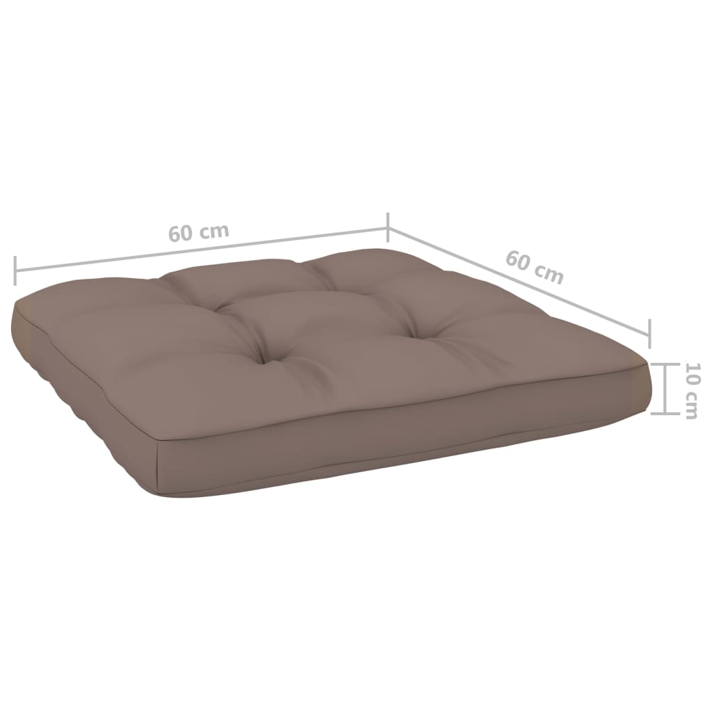 Tuinstoel met taupe kussens geïmpregneerd grenenhout is nu te koop bij PeponiXL, paradijselijk wonen!
