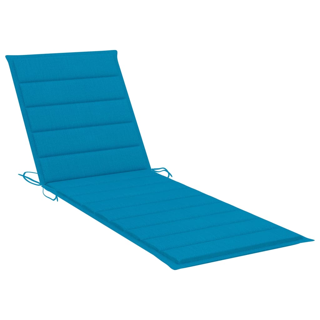 Ligbed met blauw kussen geïmpregneerd grenenhout is nu te koop bij PeponiXL, paradijselijk wonen!