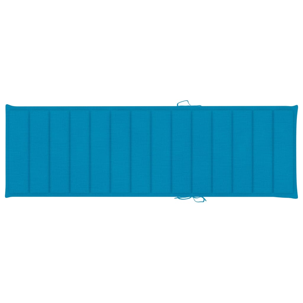 Ligbed met blauw kussen geïmpregneerd grenenhout is nu te koop bij PeponiXL, paradijselijk wonen!