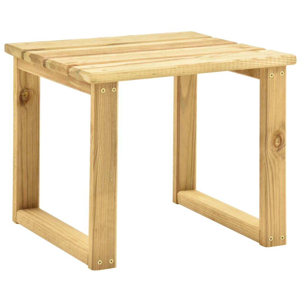 Ligbed met tafeltje en kussen geïmpregneerd grenenhout is nu te koop bij PeponiXL, paradijselijk wonen!