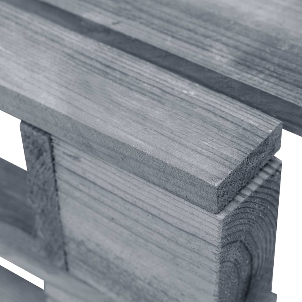 Tuinhocker pallet geïmpregneerd grenenhout grijs is nu te koop bij PeponiXL, paradijselijk wonen!