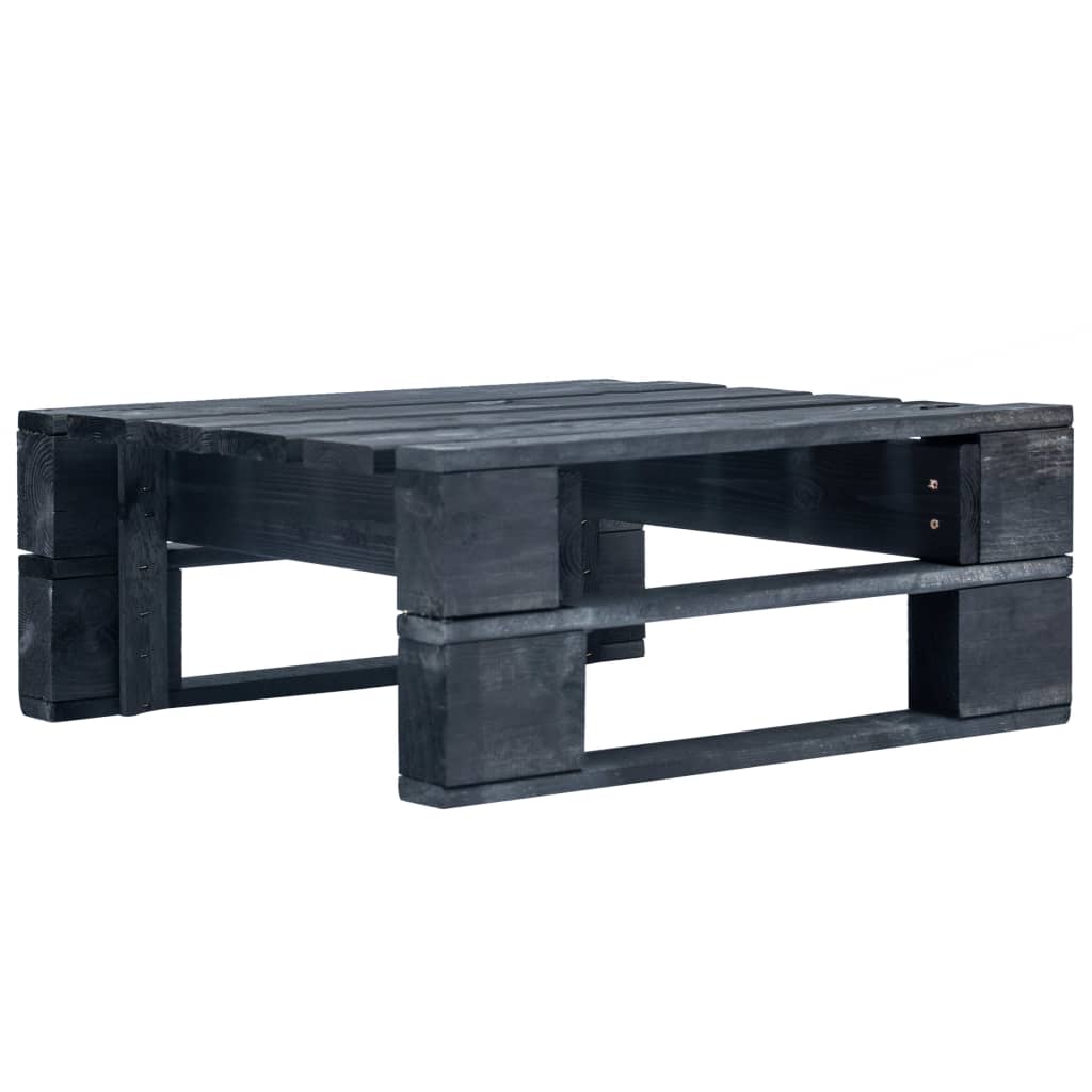 Tuinhocker pallet zwart geïmpregneerd grenenhout is nu te koop bij PeponiXL, paradijselijk wonen!
