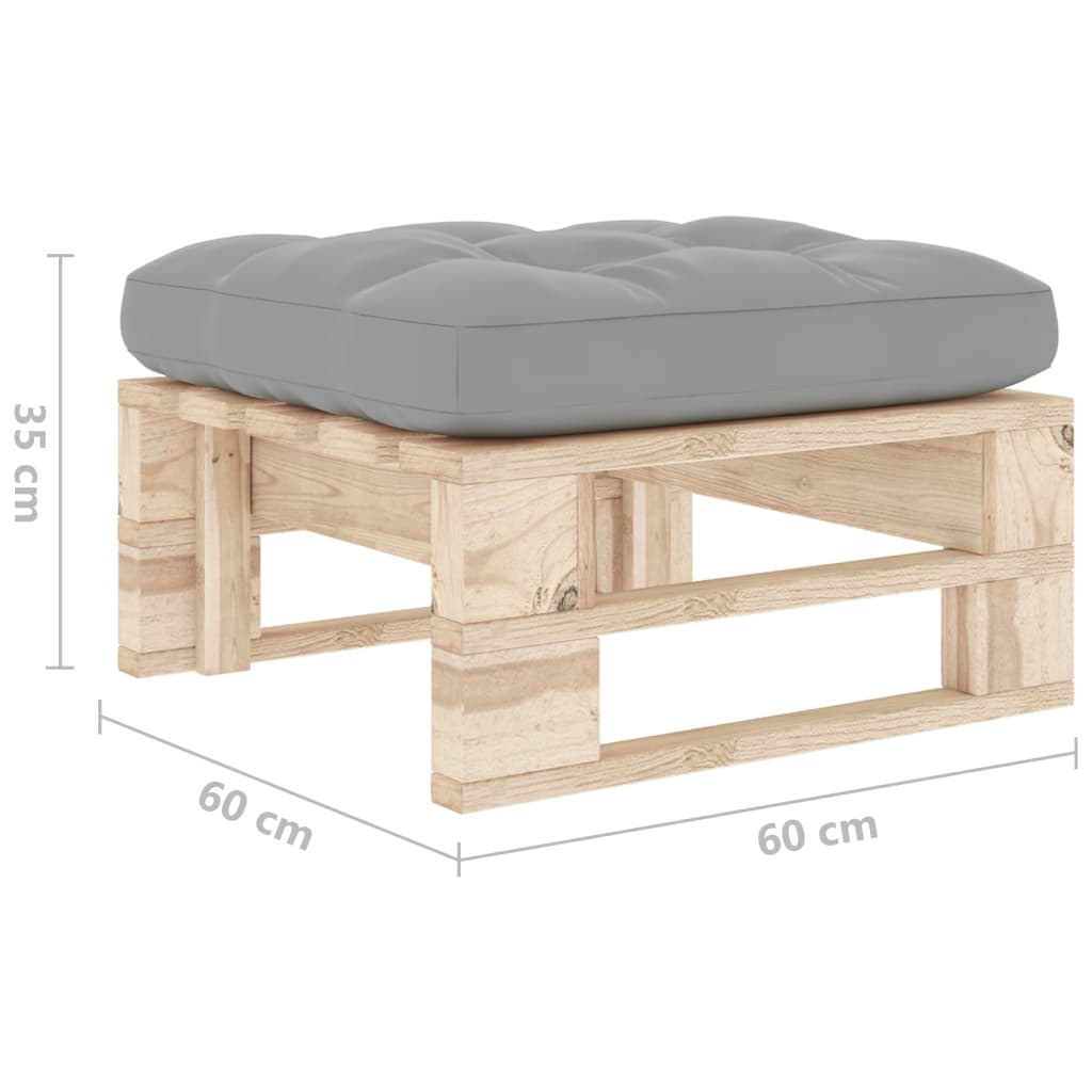 Tuinhocker pallet geïmpregneerd grenenhout is nu te koop bij PeponiXL, paradijselijk wonen!