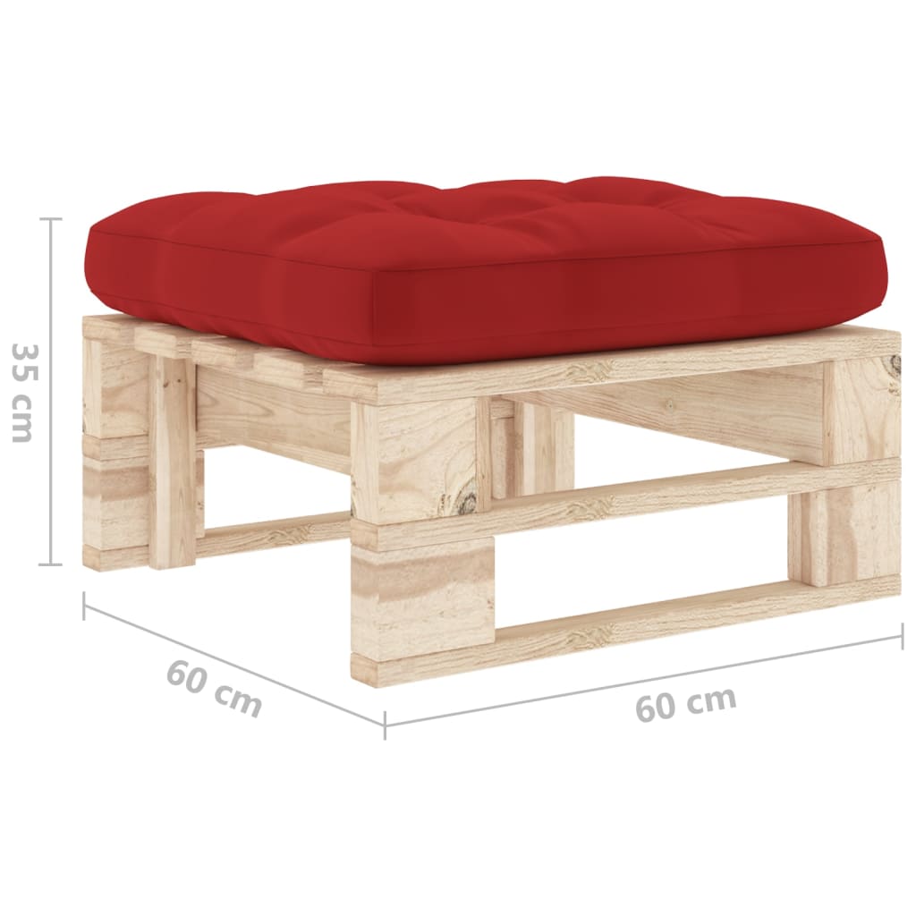 Tuinhocker pallet geïmpregneerd grenenhout is nu te koop bij PeponiXL, paradijselijk wonen!