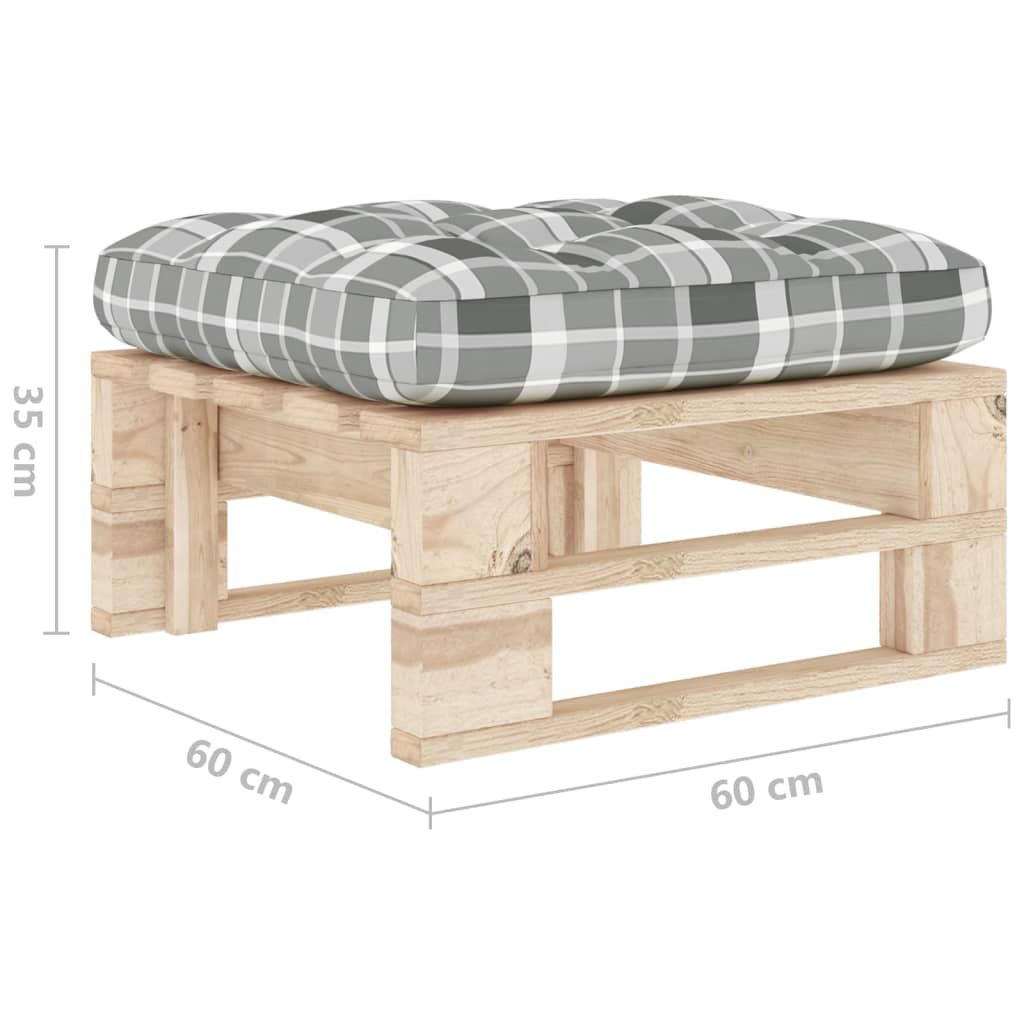 Tuinhocker pallet geïmpregneerd grenenhout is nu te koop bij PeponiXL, paradijselijk wonen!