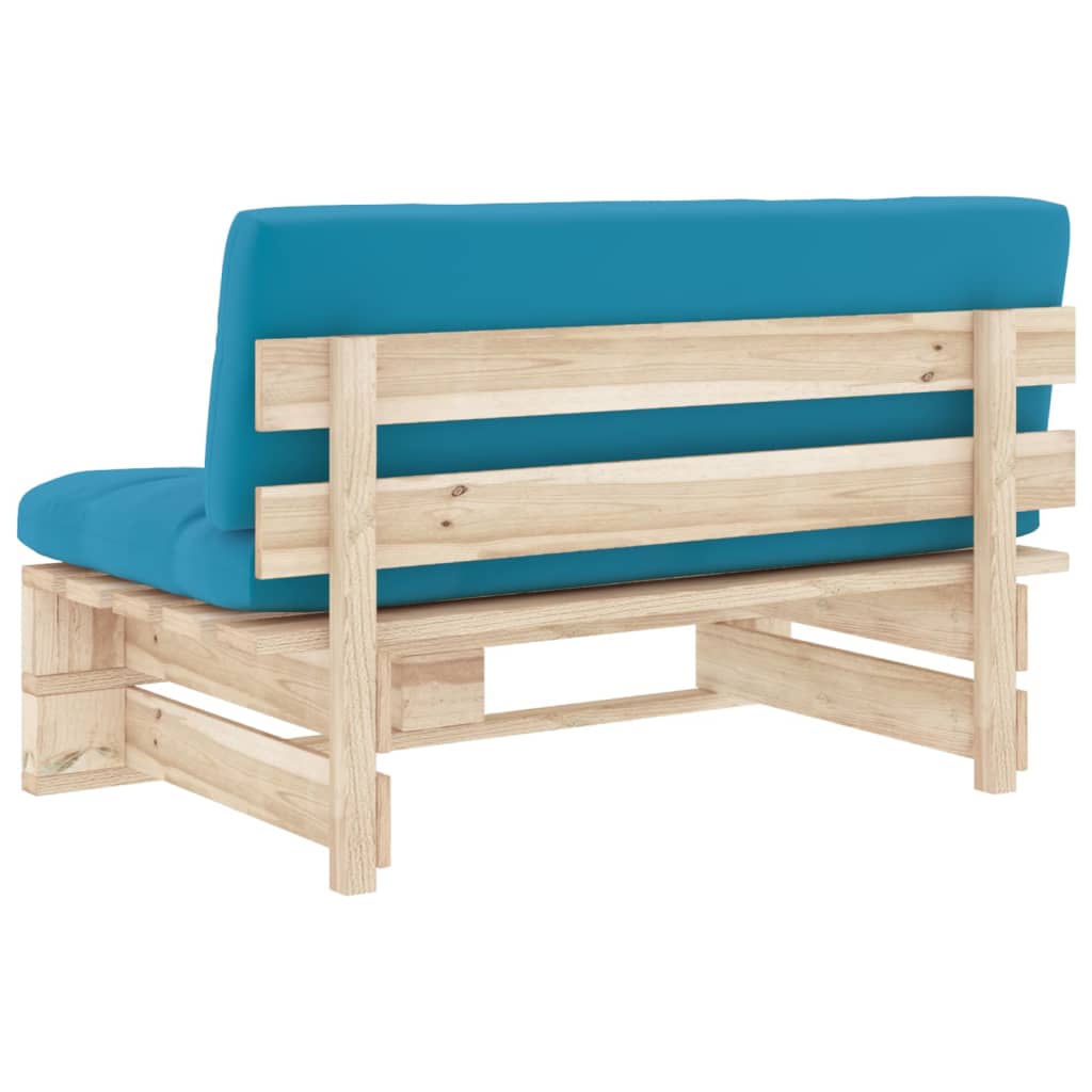 Tuinmiddenbank pallet geïmpregneerd grenenhout is nu te koop bij PeponiXL, paradijselijk wonen!