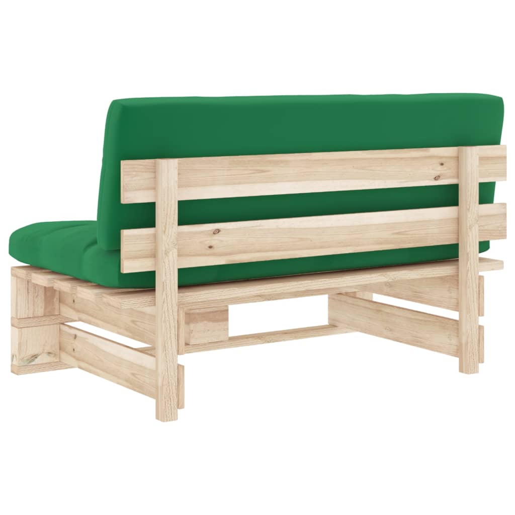 Tuinmiddenbank pallet geïmpregneerd grenenhout is nu te koop bij PeponiXL, paradijselijk wonen!