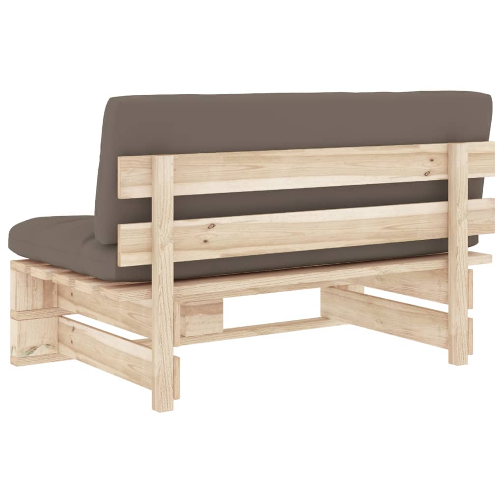 Tuinmiddenbank pallet geïmpregneerd grenenhout is nu te koop bij PeponiXL, paradijselijk wonen!