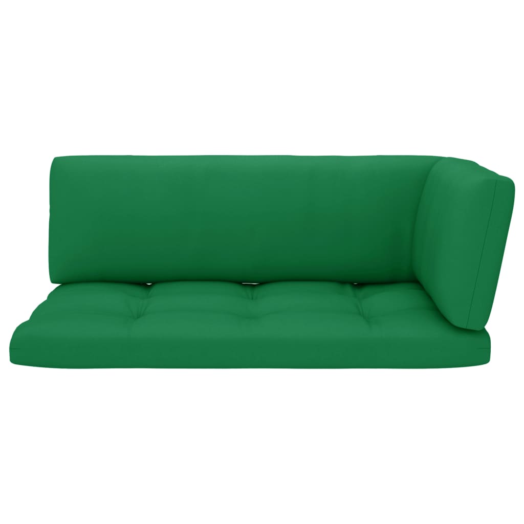 Tweezitsbank pallet met kussens zwart geïmpregneerd grenenhout is nu te koop bij PeponiXL, paradijselijk wonen!